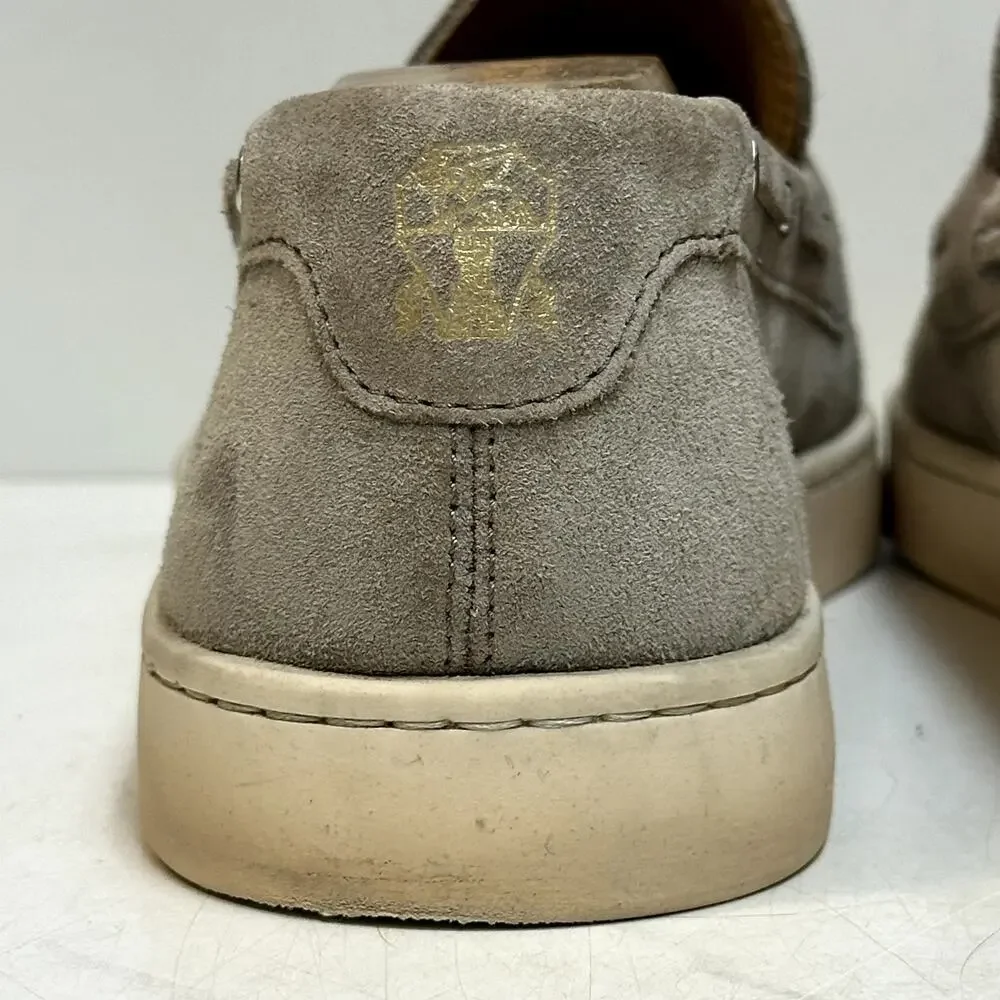 VGUC Brunello Cucinelli Suede Tassel Loafers Sneakers Made in Italy EU 42 US 9 D